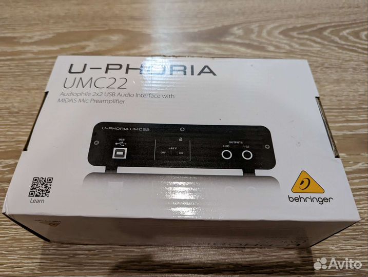 Behringer u-phoria umc22