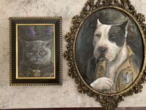 Портреты домашних животных и интерьерные картины