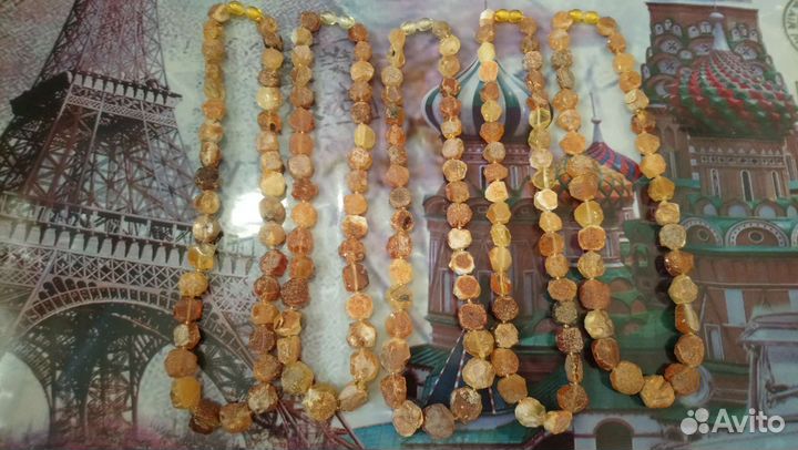 Лечебные бусы из Балтийского янтаря