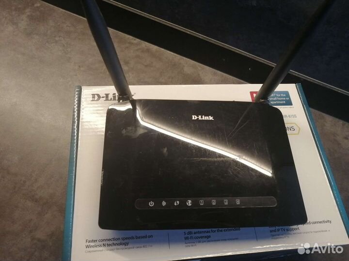 Wifi роутер D-Link DIR-615S