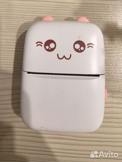 Портативный детский мини принтер с набором бумаги