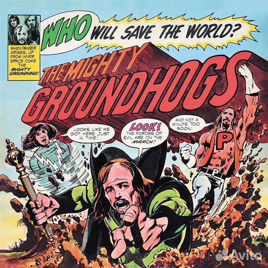 Groundhogs - Who Will Save The World (Black Vinyl)