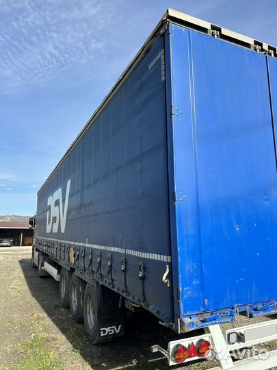 Полуприцеп шторный Krone SD, 2012