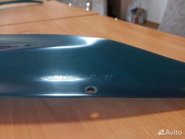 Дефлектор капота hyundai solaris