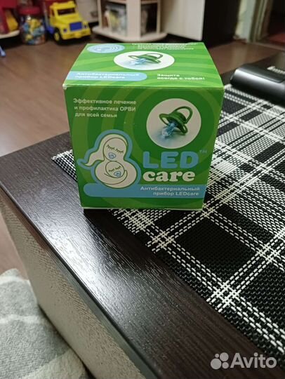 Антибактериальный прибор (соска-пустышка)