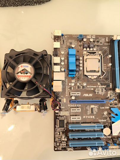 Материнка Asus с процом