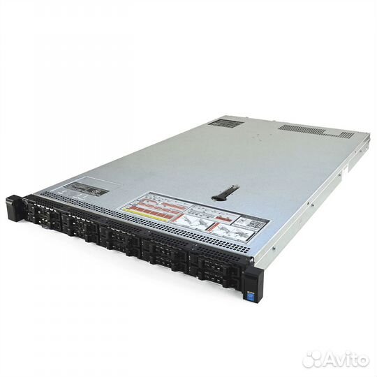 Сервер Dell R630 10SFF (2xE5-2667v4, 64GB, H730)