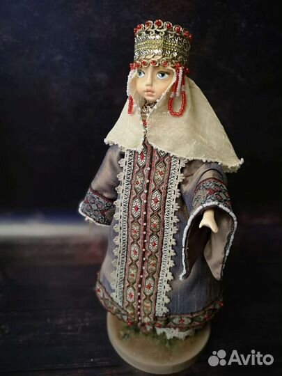 Авторская кукла ручной работы Царевна-лягушка