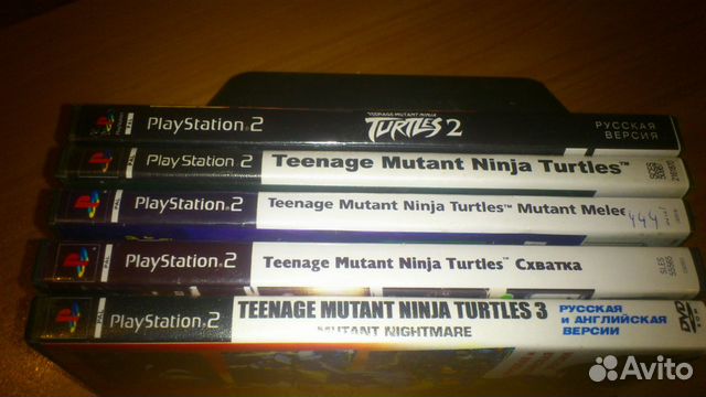 Sony playstation 2-черепашки ниндзя (все части) 5 купить в Санкт ...