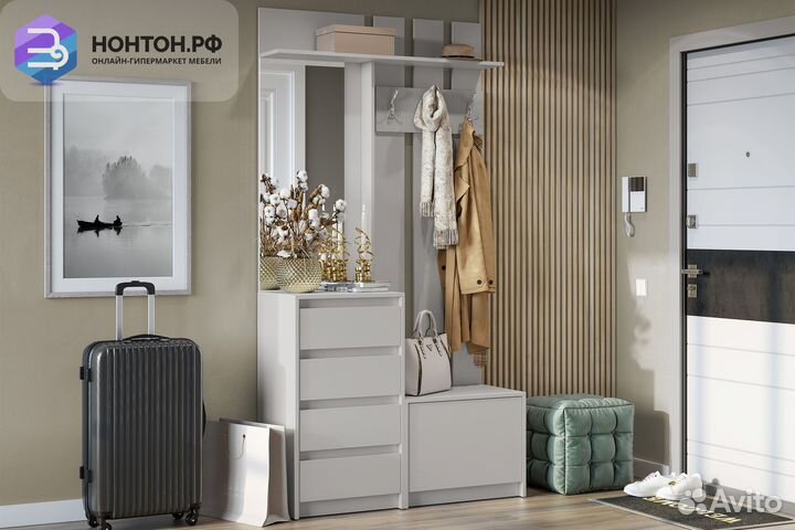 Прихожая Айден серый