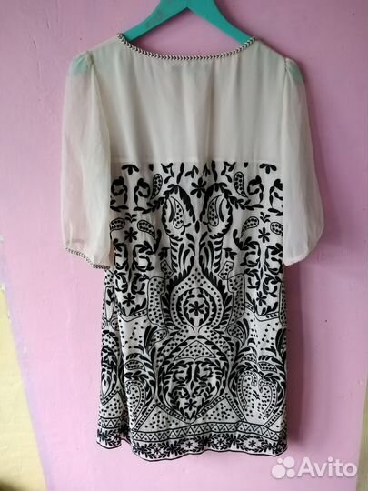 Коктейльное платье 3.1 Phillip Lim кремового цвета