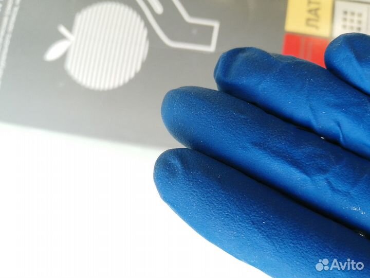 Перчатки латексные повышенной прочности S