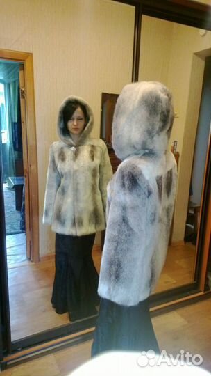 Норковая шуба StarDust (звездная пыль)