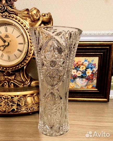 Ваза хрустальная, винтаж