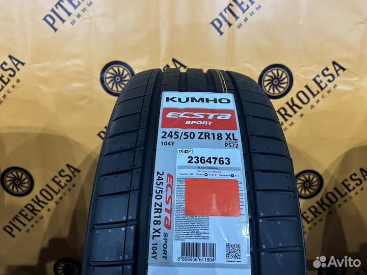 Kumho Ecsta Sport S PS72 245/50 R18 104Y