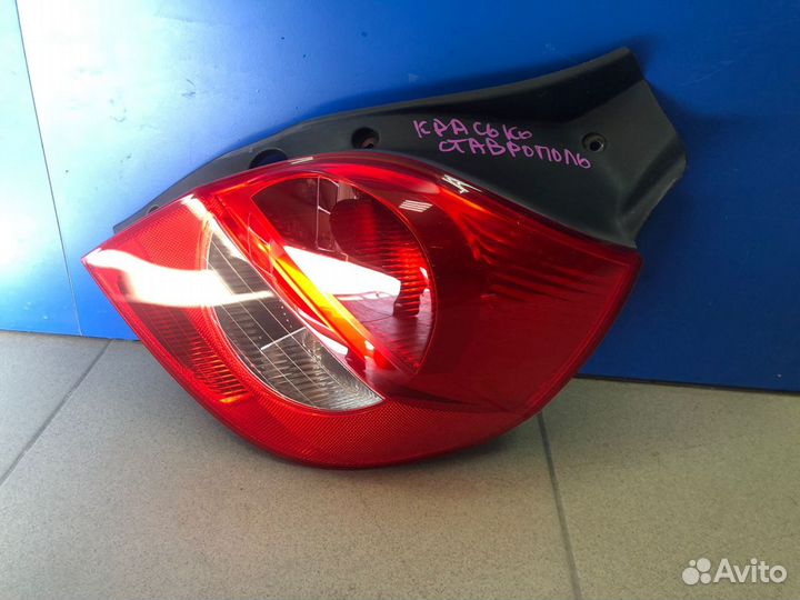 Фонарь В крыло задний правый Renault Clio