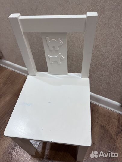 Детский стол и стул IKEA