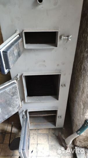 Твердотопливный котел новый