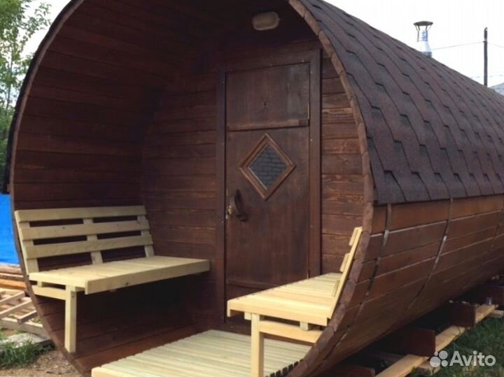 Бани-бочки под ключ