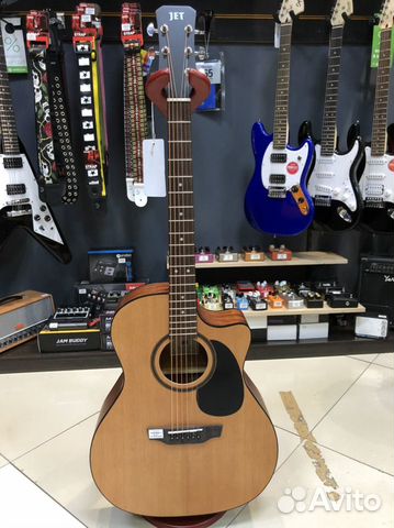 Акустическая гитара Индонезия JET JGA-255 OP