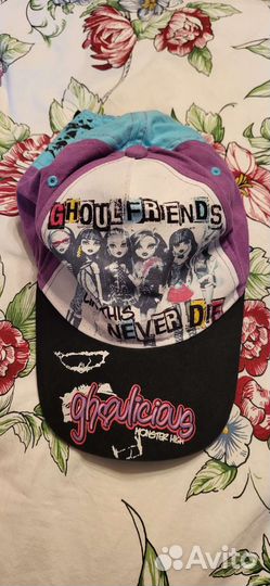Кепка детская для девочки monster higt