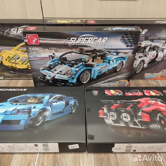 Конструктор T3008 Гоночная машина