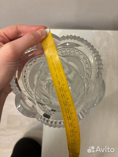 Хрустальная ваза Bohemia crystaline