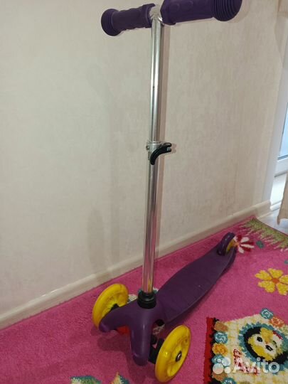Самокат детский трехколесный