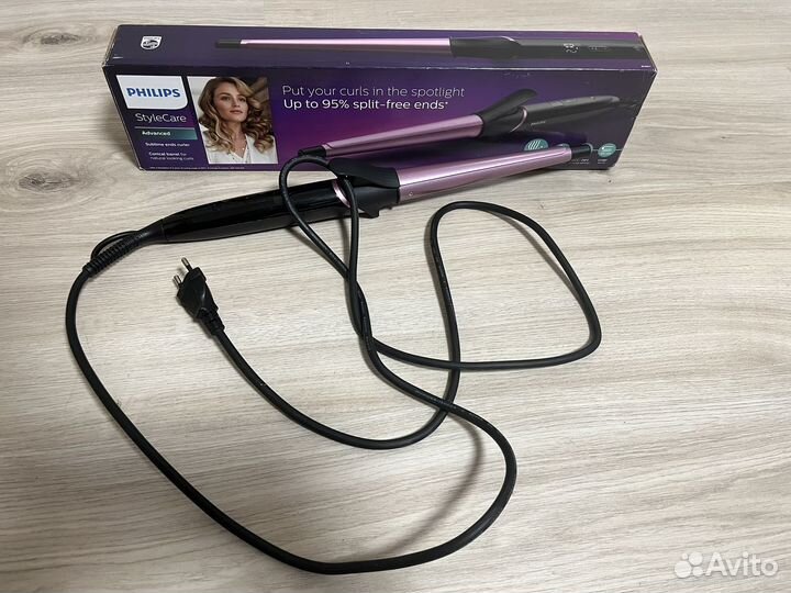 Щипцы для завивки волос philips