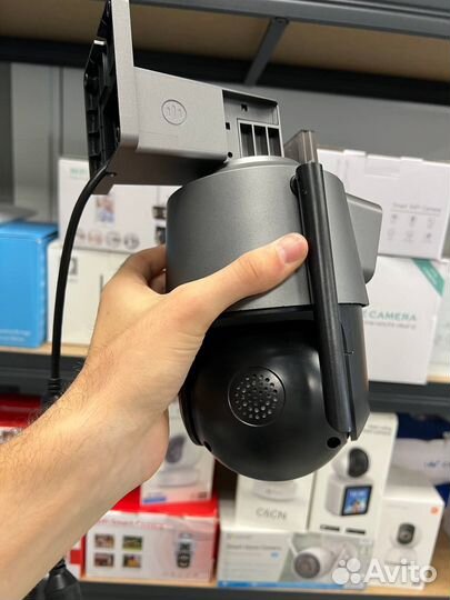 Уличная камера WiFi с мигалкой видеонаблюдения