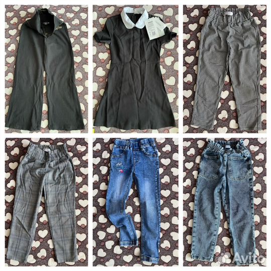 Детские вещи пакетом для девочки 6-7лет