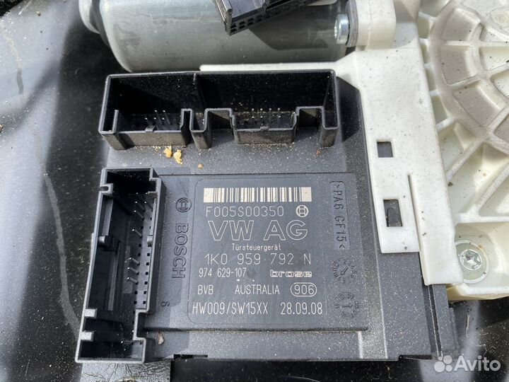 Стеклоподъемники задние volkswagen passat b6