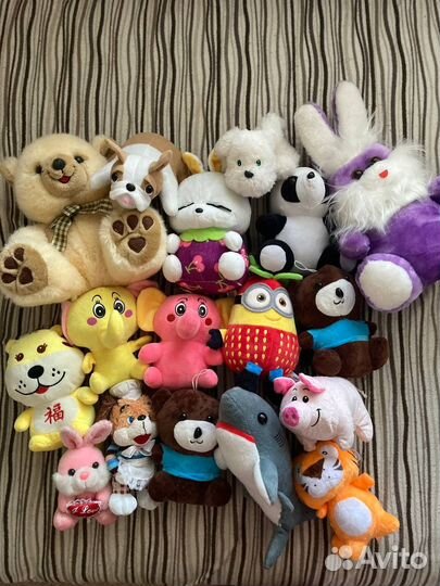 Мягкие игрушки пакетом