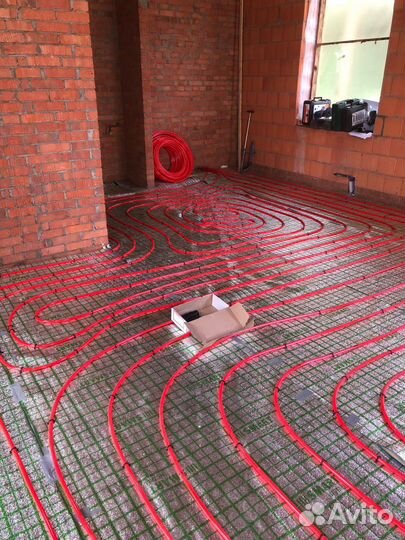 Отопление водоснабжение теплый пол