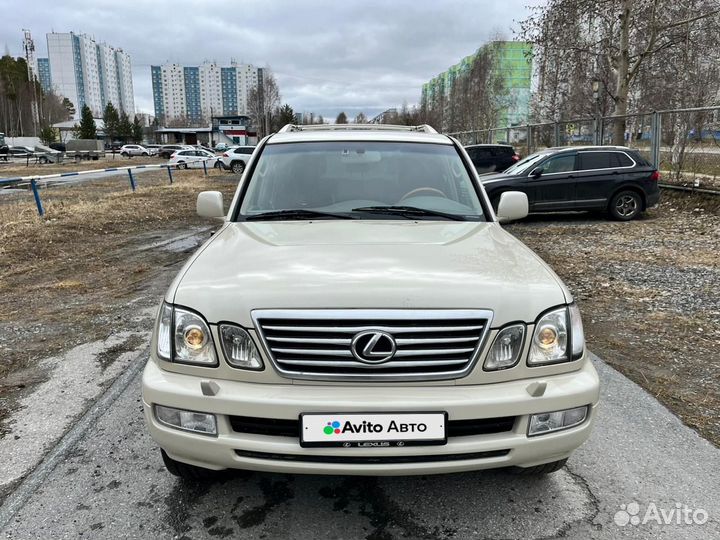 Lexus LX 4.7 AT, 2005, 185 250 км