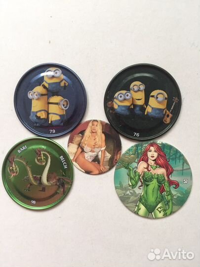 Фишки покемон и др