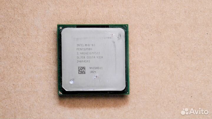 Процессор S-478 Pentium-4 2,4 ghz/1м/512+Cel 2 ghz