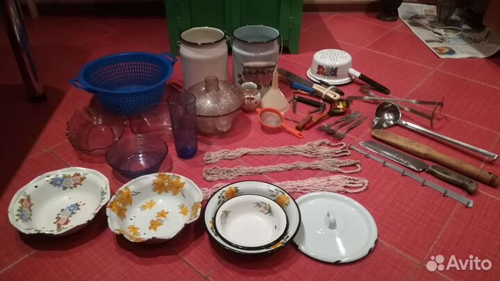 Эмалированная посуда СССР