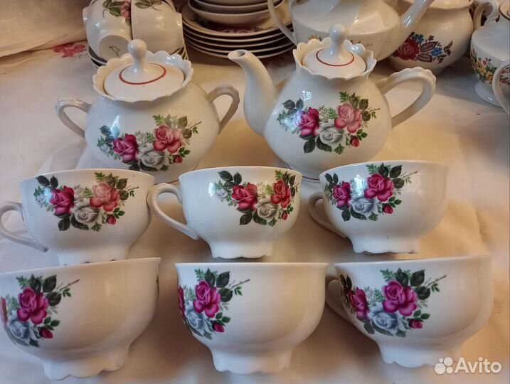 Сервиз чайный, кофейный СССР