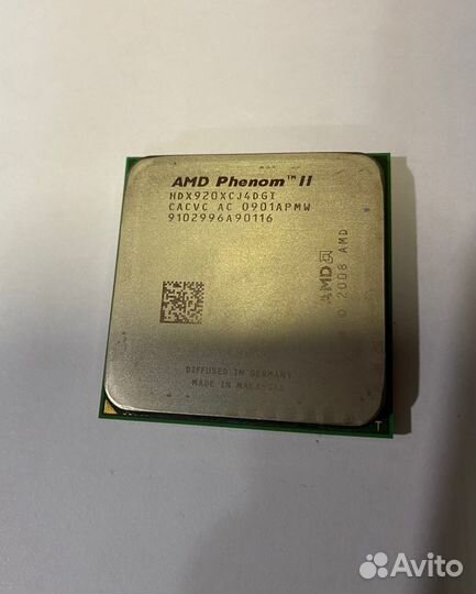 Процессоры AMD Phenom сокет AM2/3 (4 ядра)