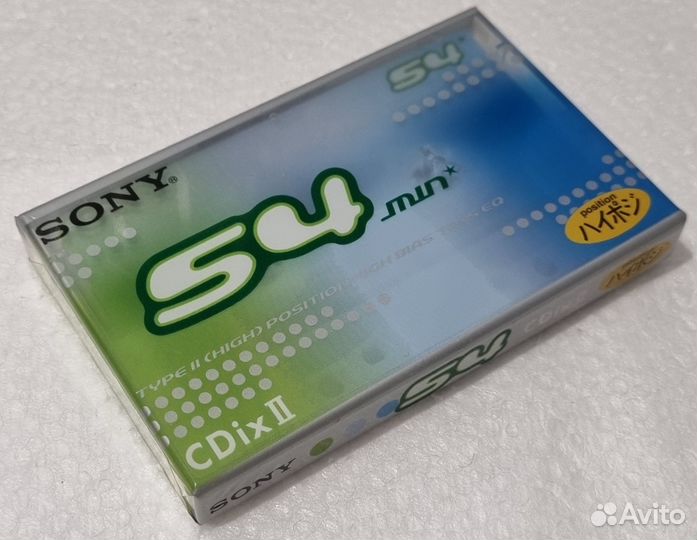 Sony cdixii 54 Аудиокассета Японский рынок