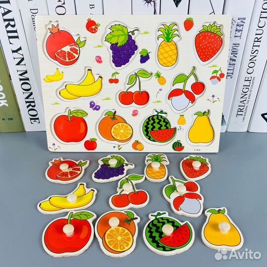 Рамки вкладыши развивающие игры