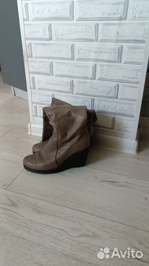 Сапоги женские натуральная кожа осень