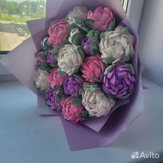 Зефирные букеты