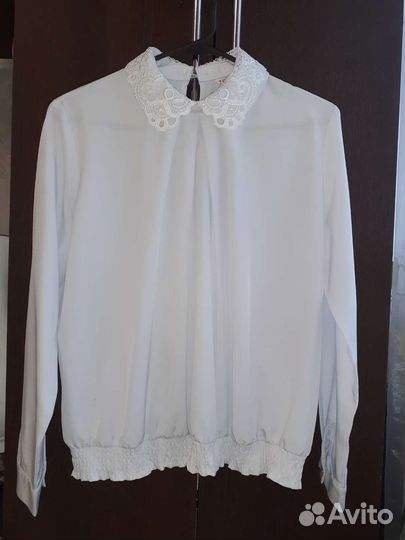 Блузка белая школьная 152-158