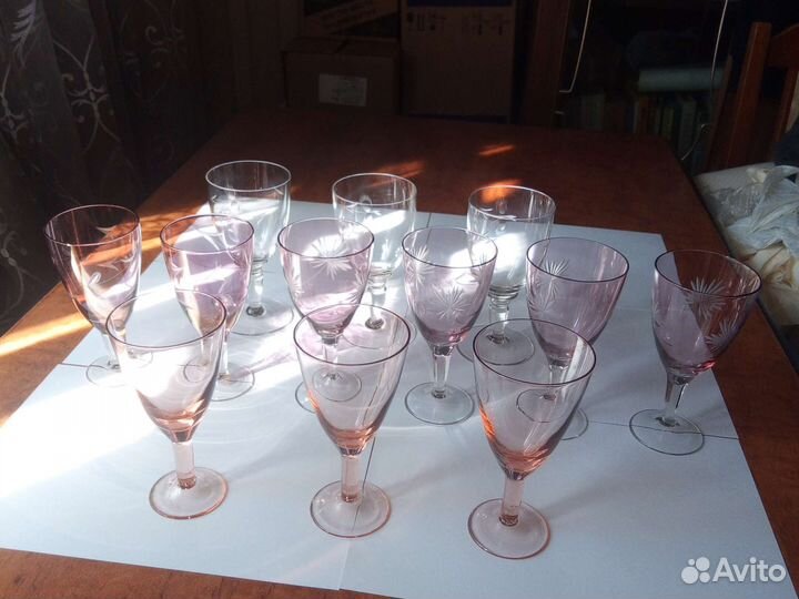 Рюмки стеклянные
