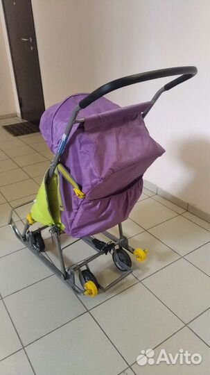 Детская коляска сани