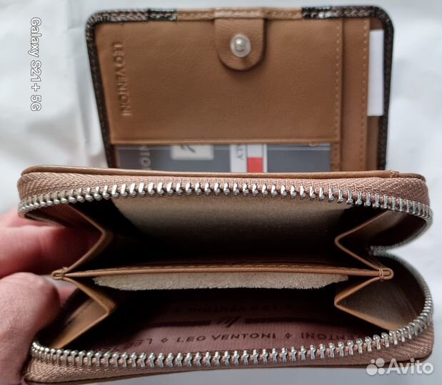 Кошелек женский «Leo ventoni» из нат. кожи