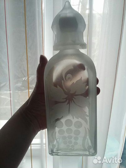 Красивая бутылка СССР