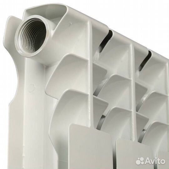 Алюминиевый радиатор Rommer Optima 500, 12 секций